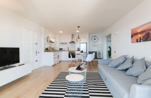 Tabaiba Apartment | Scenic Tabaiba Ocean View Apartment with Full Kitchen