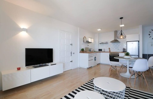 Tabaiba Apartment | Scenic Tabaiba Ocean View Apartment with Full Kitchen