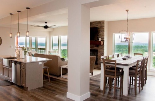 Table Rock House | Scenic Table Rock Views with Indoor Pool & Private Hot Tub