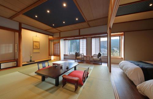 Atsumi Hotel | Discover Tachibanaya: 4-Star Retreat with Hot Tub & Dining