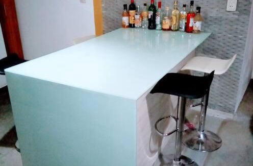Roldan House | Pet-Friendly Tacuara House Roldan with Pool & Kitchen