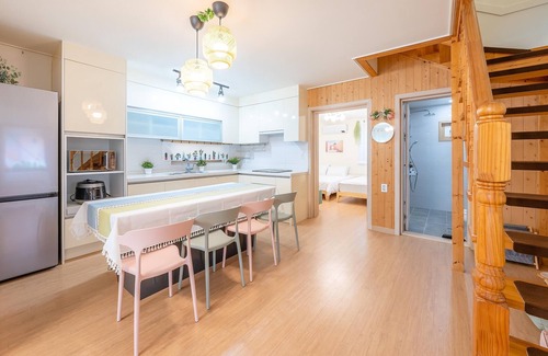 Nam House | Relax at Taean Withdog Aegyeonspa Poolvilla with Family Amenities