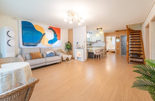 Nam House | Relax at Taean Withdog Aegyeonspa Poolvilla with Family Amenities