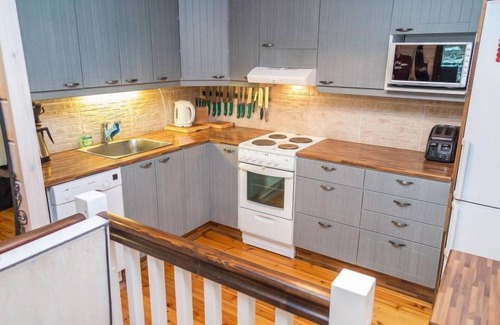 Nilsia House | Explore Tahkomäki by Interhome: Lake Views & Spa Retreat