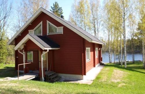Tahkovuori Villa | Tahkon Riihiranta - 4 bedroom villa by the lake - Tasokas tilava rantamökki