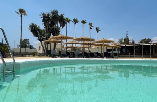 Palomares RV Rental | Beachfront Bliss at Taiga Almeria Playa with Spa & Pool