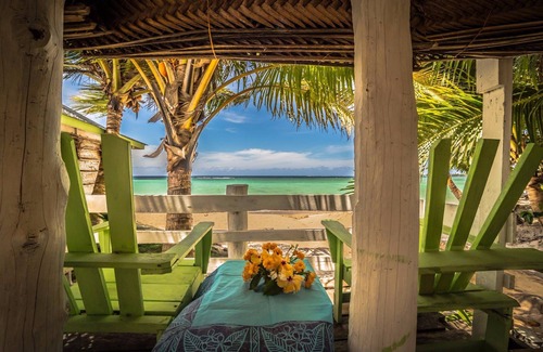 Manase Hotel | Beachfront Bliss at Tailua Beach Fale - Child-Friendly Retreat