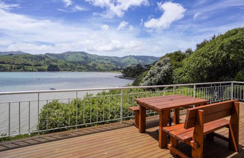 Akaroa House | Scenic Takamatua Holiday Home with Oceanfront Views
