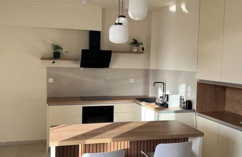 Kalo Chorio Apartment | Cozy Talakya Sea View Apartment for Family Getaways