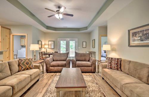 East Tallassee House | Serene Tallassee Cabin with Forest Views & Child-Friendly Space