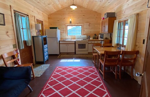 Paradox Cabin | Discover Tamarack: Pet-Friendly Cabin Steps from Beach
