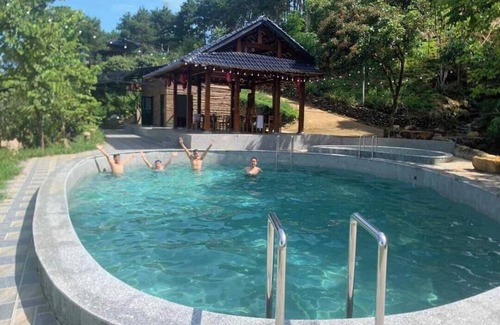 Tan Uyen House | Experience Bliss at Tan Uyen Paradise with Hot Tub Access