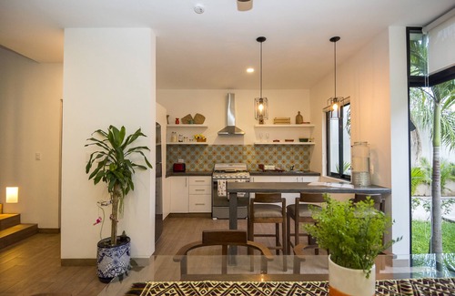 Merida Municipality House | Oceanfront Tannah Palapa House: Rated 10/10 with Pool & Spa