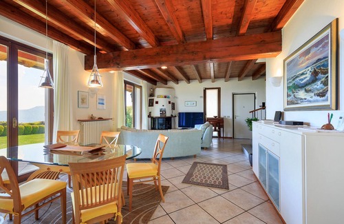 Meina Villa | Inviting Villa Bellavista with Pool & Breathtaking Lake Views