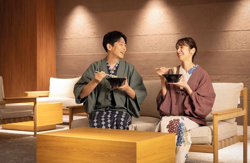 Wakura Onsen House | Relax at Yukai Resort Wakuraonsen Kinpaso with Spa & Pool
