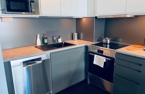 Tapiola Apartment | Cozy Tapiola Center Apartment: Pet-Friendly & Family Approved