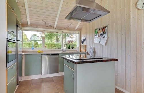 Grena Strand House | Oceanfront Haven: Tashina by Interhome, Steps from the Sea