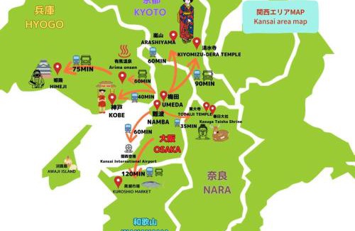 Namba Apartment | Explore Tasone Grand Stay Osaka - Family-Friendly Retreat