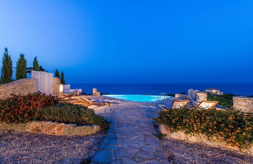 Korithi Villa | Beautiful Zakynthian Stone House with Ocean Views & Infinity Pool