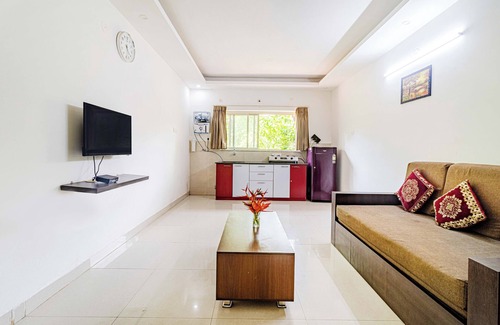 Vagator Apartment | Discover Tatva Hospitality: Family-Friendly & Poolside Retreat