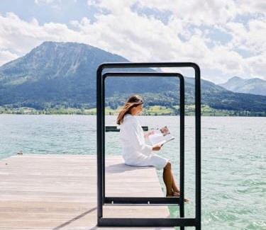 Sankt Wolfgang im Salzkammergut Hotel | Seaside Retreat at Landhaus zu Appesbach: Guest Rated 9.4