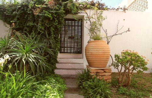 Tavira Cabin | Inviting Tavira Townhome with Private Garden for Families