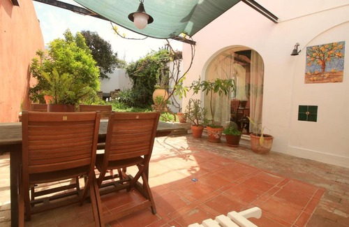 Tavira Cabin | Inviting Tavira Townhome with Private Garden for Families