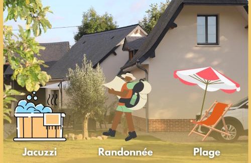 Bouillancourt-en-Sery House | Relax at Tchio Batteux: Family-Friendly Gîtes with Spa