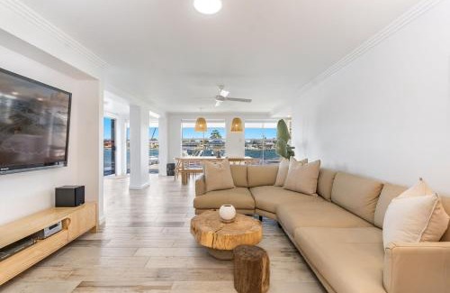 Yamba House | Tecoma 3 - Popular Waterfront Retreat with Pool Amenities