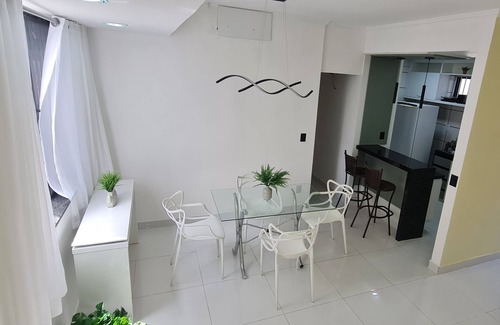 Tambau Apartment | Unwind at Tempo de Aconchego Hospedagens with Ocean View