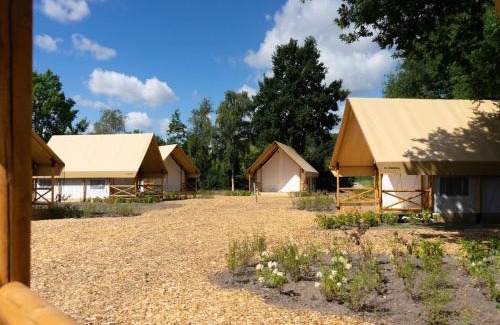 Mol Other | Tent lodge with bathroom and airco, near a lake