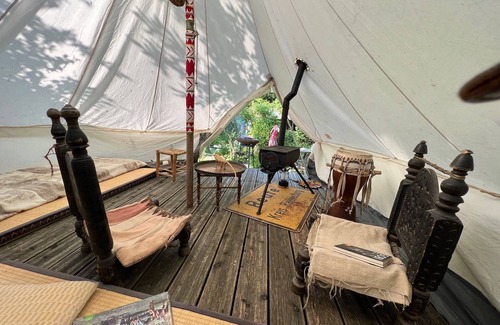 Bad Waldsee Cabin | Adventure Awaits at Nomad Tent: Pet-Friendly Getaway