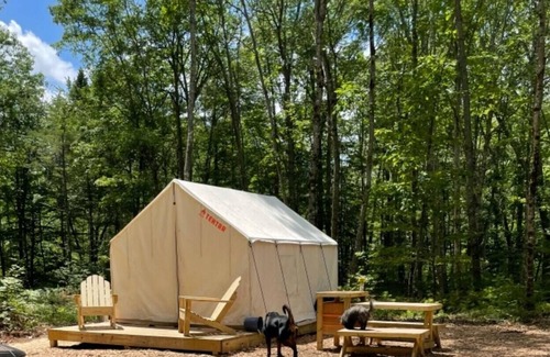 East Baldwin RV Rental | Tentrr Signature Site - Horseshoe River : Hidden Beach