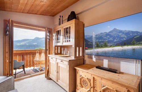 Kirchberg in Tirol Apartment | Stay at Teresa II: Family-Friendly Retreat with Pool