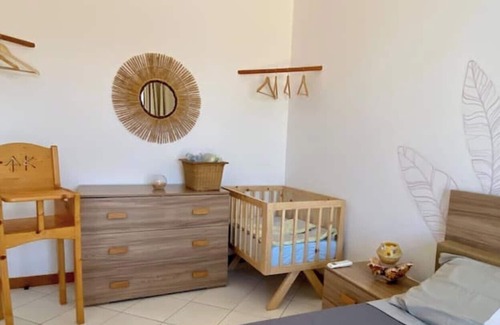 Sal Rei Apartment | Relax at Terra Kriola: Tropical Garden with BBQ & Kitchen