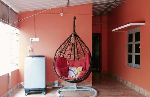 Haldia Apartment | Charming Terrace Garden & Unique 1 Bedroom AC Rental in Haldia
