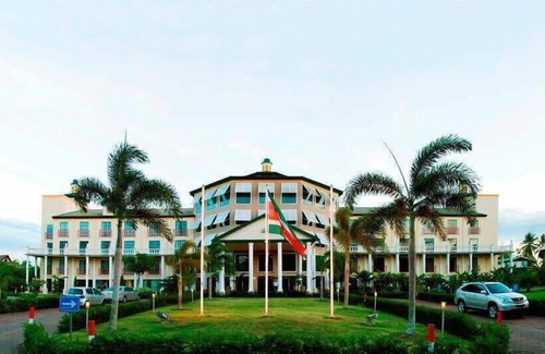 Paramaribo Apartment | Scenic Terrace Garden Views Near Serene Mangrove Forest