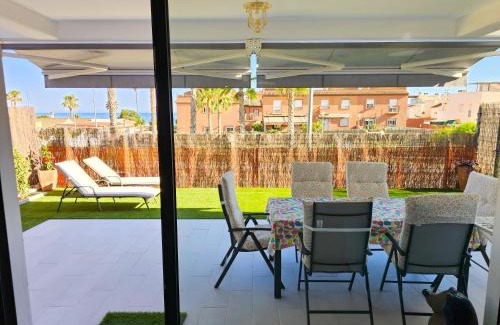 Benajarafe Apartment | Family-Friendly Terrace Mares de Benajarafe with Ocean Views