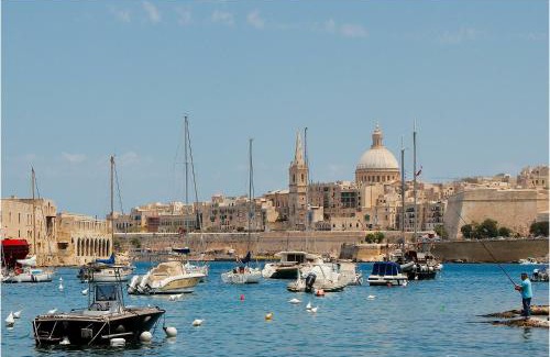Msida Apartment | Stylish Terrace View: Premier Two Bedroom Penthouse Escape