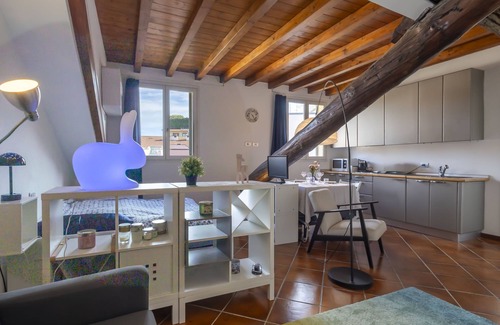 Magenta Apartment | Terraggio Mansard by Interhome