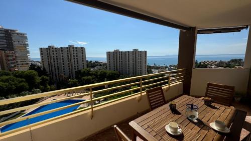 Cabo de las Huertas Apartment | Terraza vistas al mar y piscina San Juan playa by Elconserje
