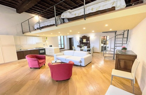 Spoleto Apartment | Elegant Terrazza Duomo: Spoleto Centre with Ocean View