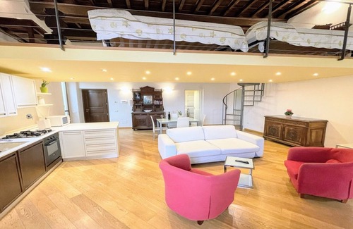 Spoleto Apartment | Elegant Terrazza Duomo: Spoleto Centre with Ocean View