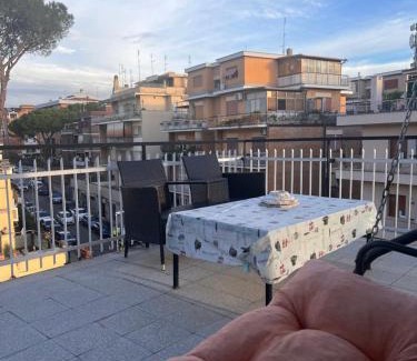 Quartiere XXVIII Monte Sacro Alto Apartment | Discover Terrazza Tiberia: Family-Friendly 4-Star Escape