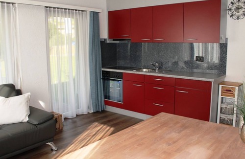 Sedrun Apartment | Lake View Retreat at Tgèsa Pitgmun Aufdenblatten