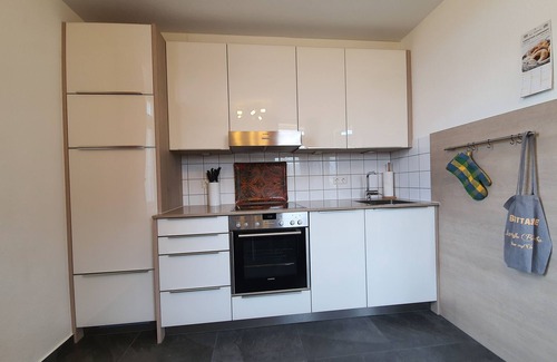 Stolpe auf Usedom Apartment | Inviting Retreat with Ocean View, Pool and Private Terrace