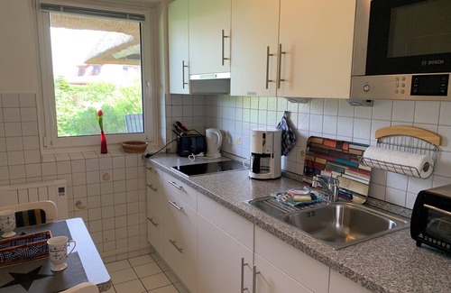 St. Peter-Ording Apartment | Idyllic Düwelswarft Apartment Palstek with Ocean Views
