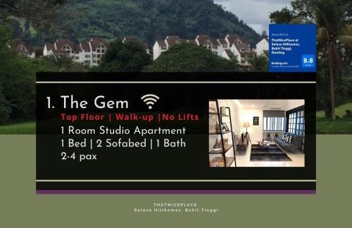 Bukit Tinggi Apartment | Family-Friendly ThatNicePlace at Selesa Hillhomes, Bukit Tinggi