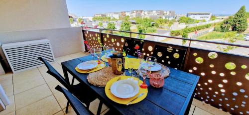 Sete Apartment | THAU-INDIGO, Appt Neuf, Standing, Prox Plages, Terrasse, Parking, Climatisé