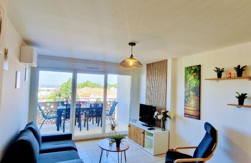 Sete Apartment | THAU-INDIGO, Appt Neuf, Standing, Prox Plages, Terrasse, Parking, Climatisé